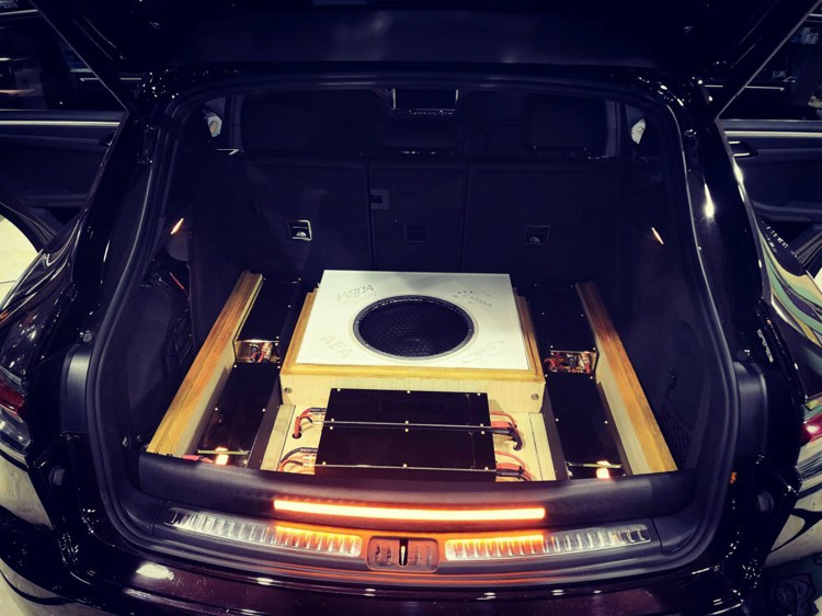 保时捷卡宴音响效果dj,保时捷卡宴音响升级案例