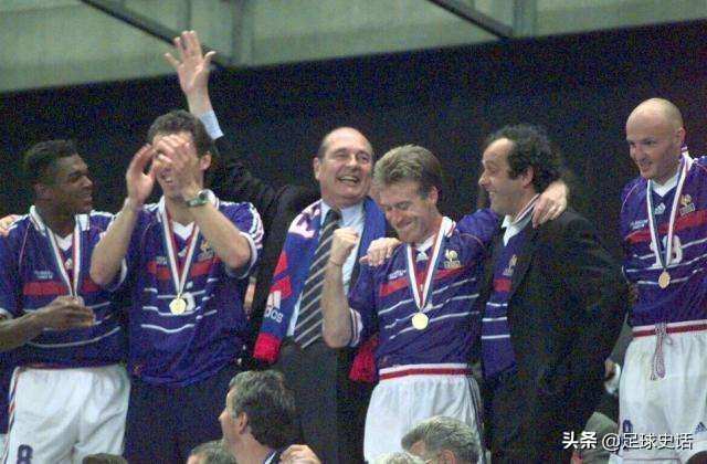 希拉克齐达内,1998世界杯齐达内希拉克