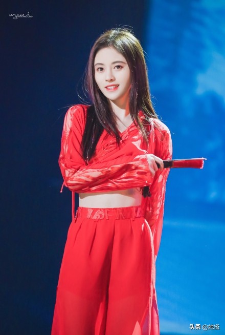 鞠婧祎的视频仙气小片段保存,鞠婧祎一袭蓝色古装仙气十足