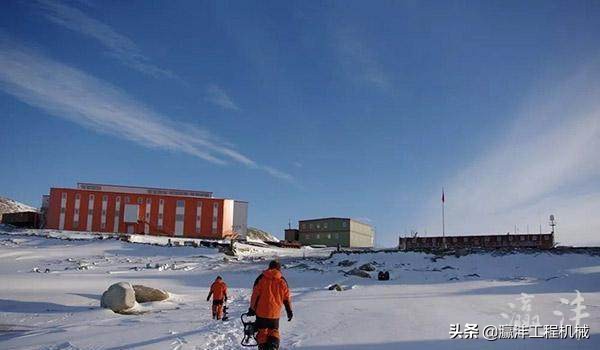 厦工挖掘机南极科考,厦工南极装载机