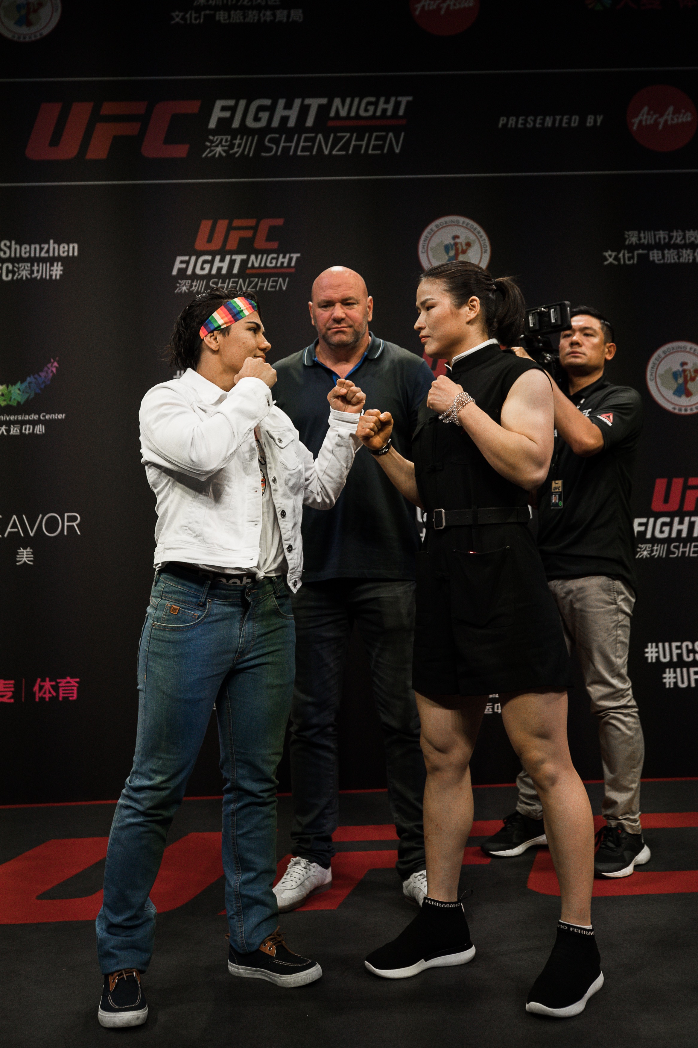 ufc格斗之夜深圳站战卡,ufc格斗之夜现场明星