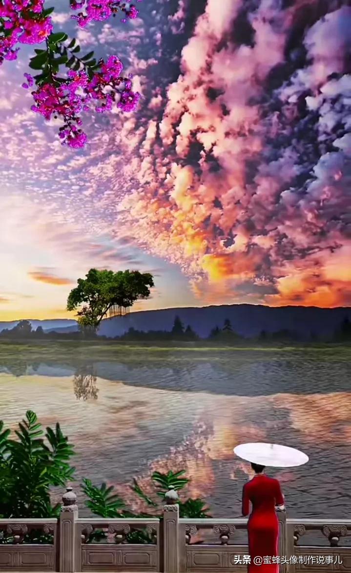 清新养眼青山绿水风景桌面壁纸,壁纸图片蓝天白云青山绿水