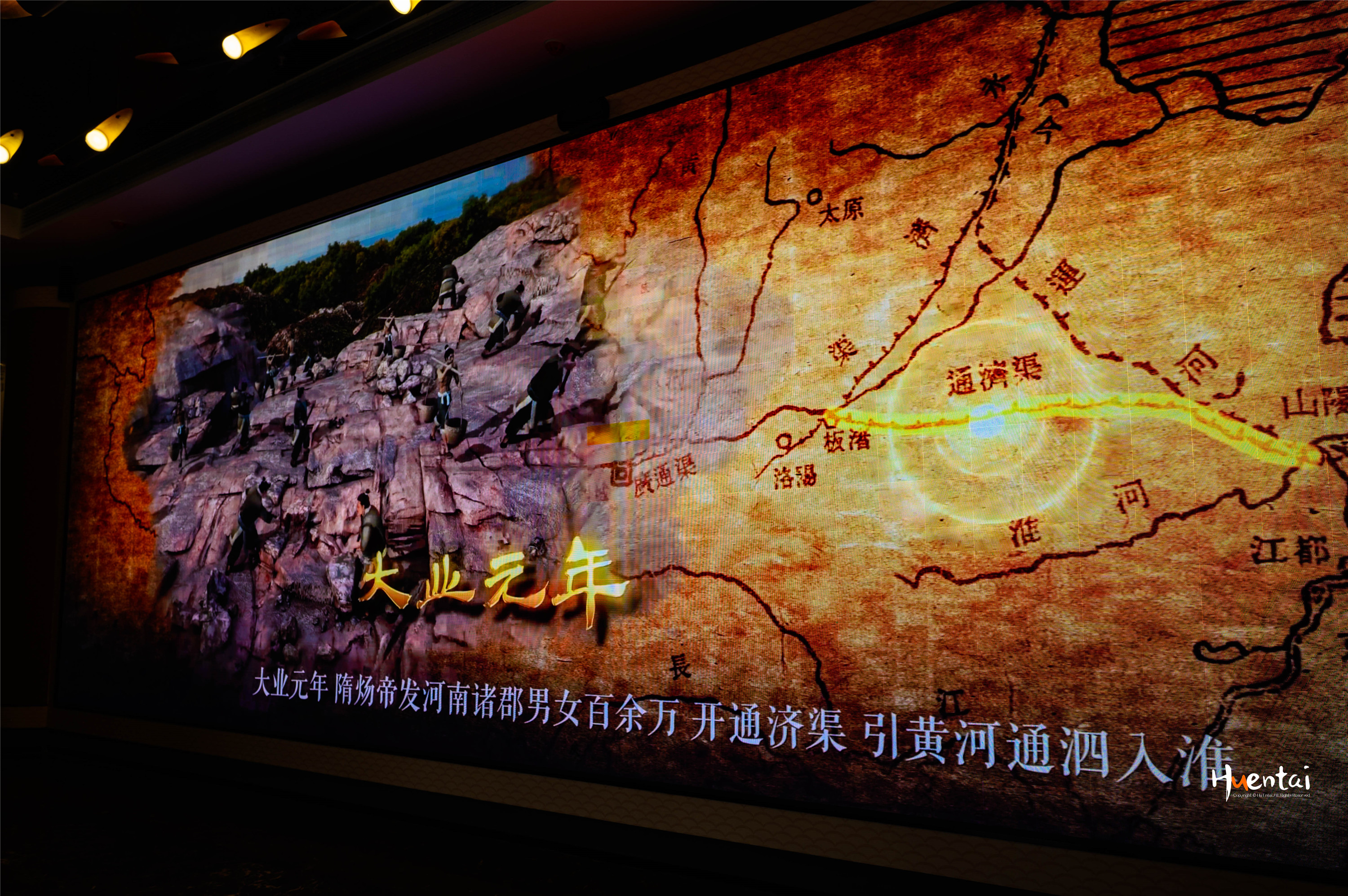 泗县名胜古迹隋唐大运河,安徽泗县古汴河