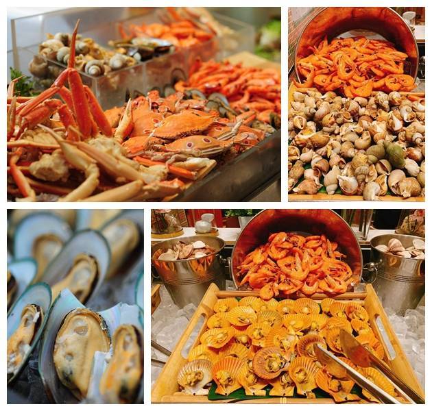 上海四大顶级酒店自助餐,上海喜来登美食