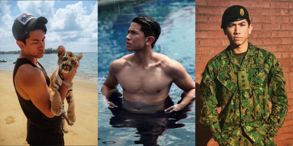 真正的高富帅文莱王子,文莱王子健美照片