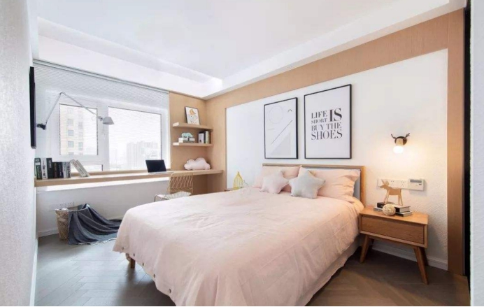 卧室没有床头柜如何布置,卧室没有床头柜怎么办