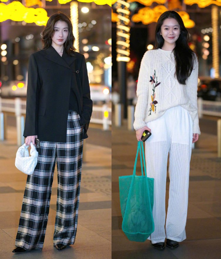 阔腿裤老爹鞋增高,阔腿裤卷边老爹鞋