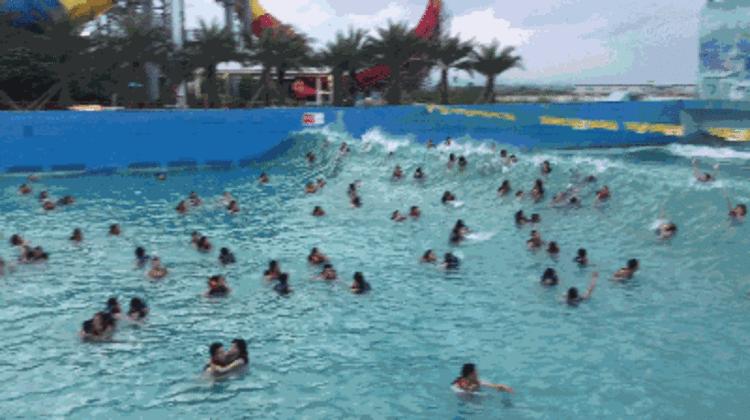 重庆水魔方水上乐园门票团购,欢乐水魔方直播门票超划算