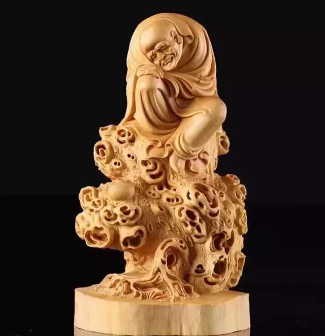 木雕佛像仿古,木雕佛像工艺品欣赏