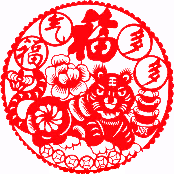 民俗窗花介绍,民俗传统剪纸