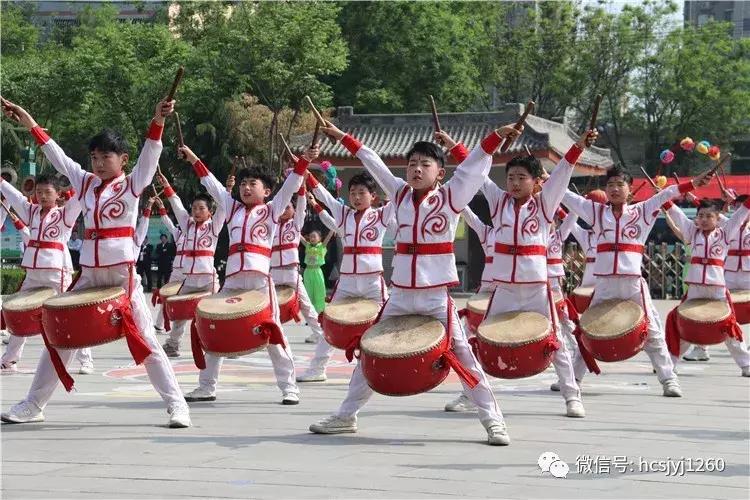鼓舞校园精彩绽放----龙门镇西原中心小学挖掘地域文化打造少儿行鼓特色小记（图）