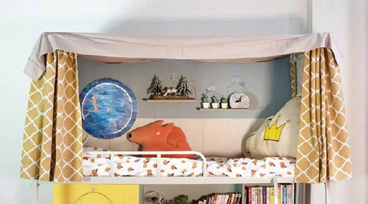 寝室里的电影配色，这设计堪称教科书，住这样的寝室再也不想家了