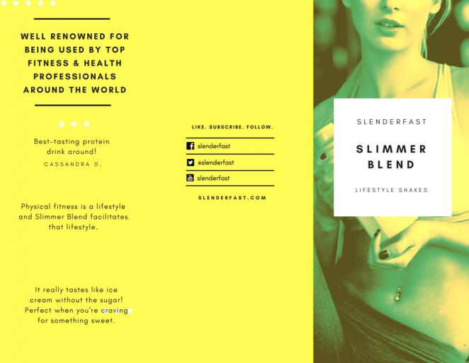 招生三折页设计,富有高级感的三折页设计