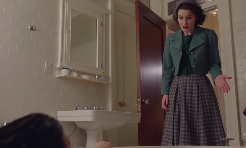 看剧学穿搭视频制作,麦瑟尔夫人穿搭视频