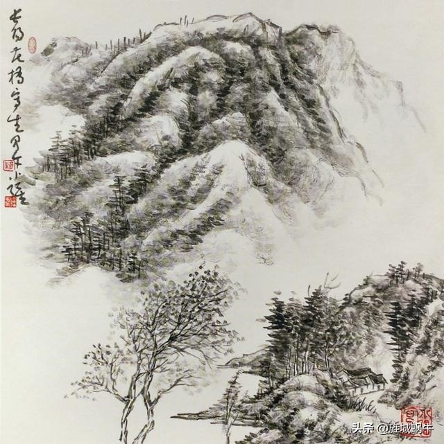 写生水墨画作品欣赏,水墨人物画写生作品欣赏