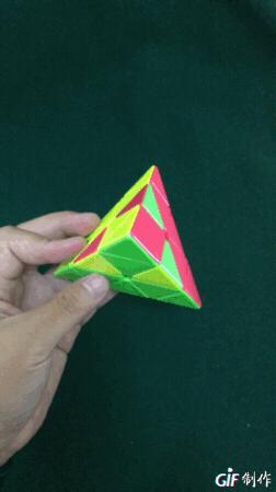 只拼好一面还原金字塔魔方教程,金字塔魔方还原教程sunny老师