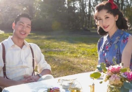 林志玲黑泽良平甜蜜写真来袭,林志玲婚后妆发变日系风