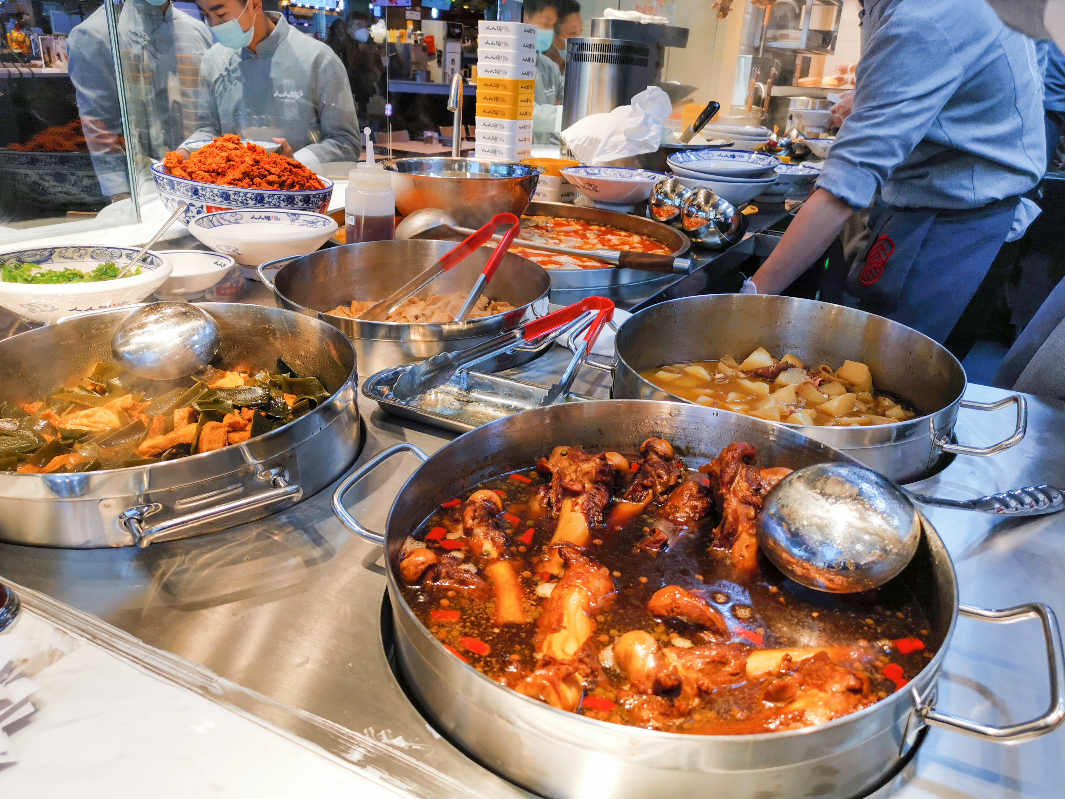 人人馋饸饹面,人人馋饸饹面旧宫店