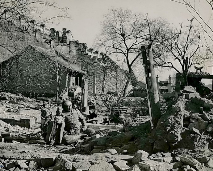 北京德胜门箭楼瓮城城门图,老北京城门地图