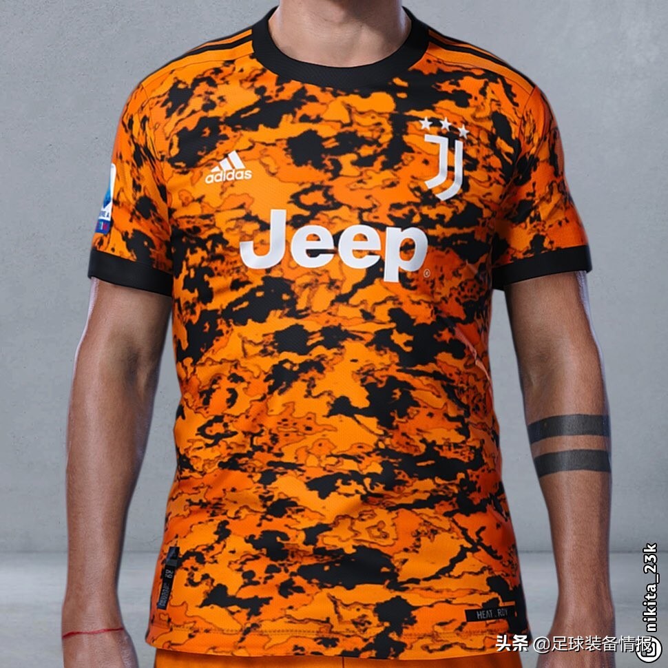 c罗穿20-21尤文图斯客场球衣,尤文图斯20-21第二客场
