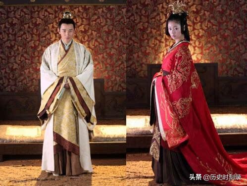 唐朝蓝袍虢国夫人,唐代女性服饰妆容演变