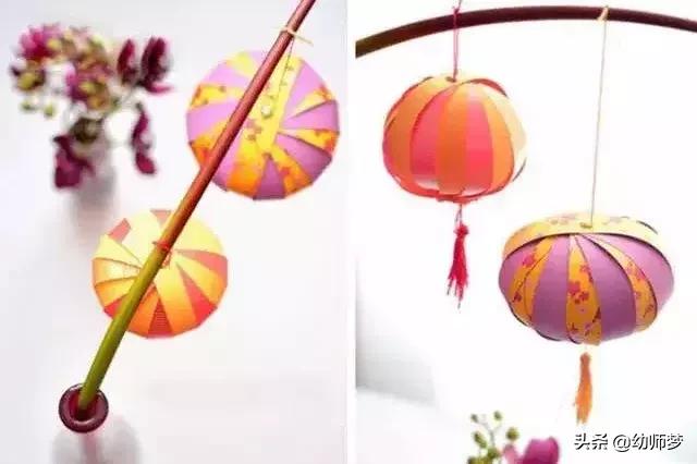 新年红包手工灯笼制作步骤,2022新年挂饰手工灯笼