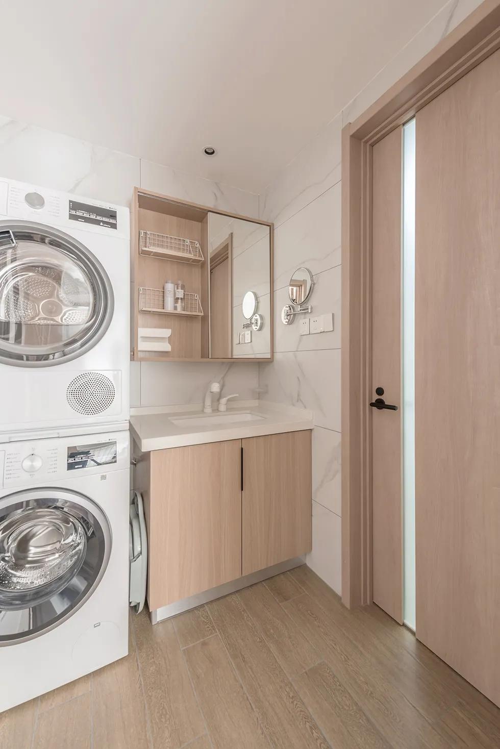 中式风格的精装房改轻奢,精装房微改极简原木风