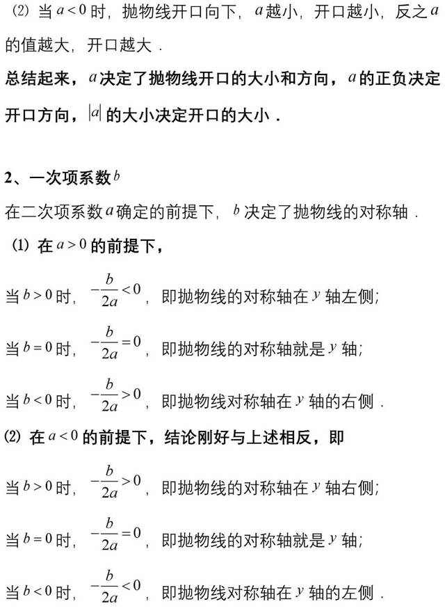 二次函数知识点归纳及相关典型题,二次函数知识点归纳思维导图