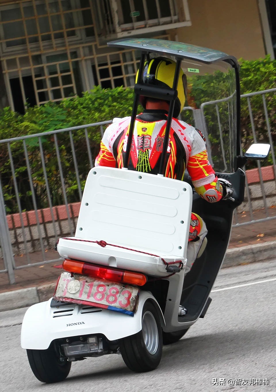 复古不倒翁三轮车,本田经典三轮不倒翁gyro