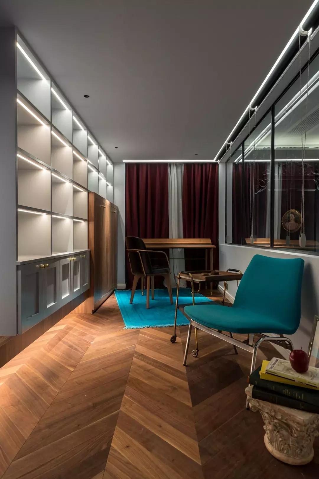 服装设计师的180㎡低调奢华家，超美衣帽间顶一个小户型