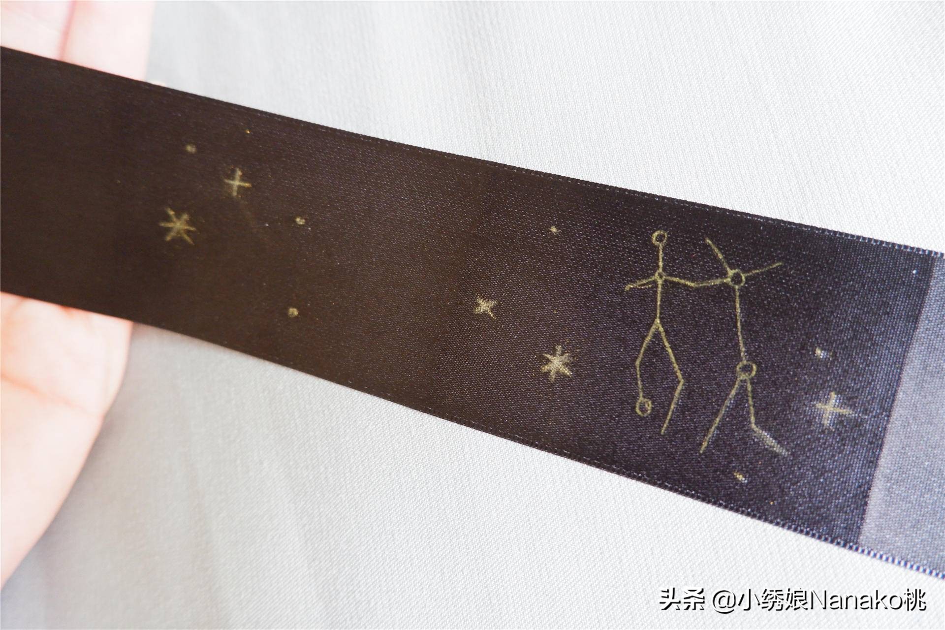 刺绣双鱼座星空教程简单,十二星座的手工发饰简单