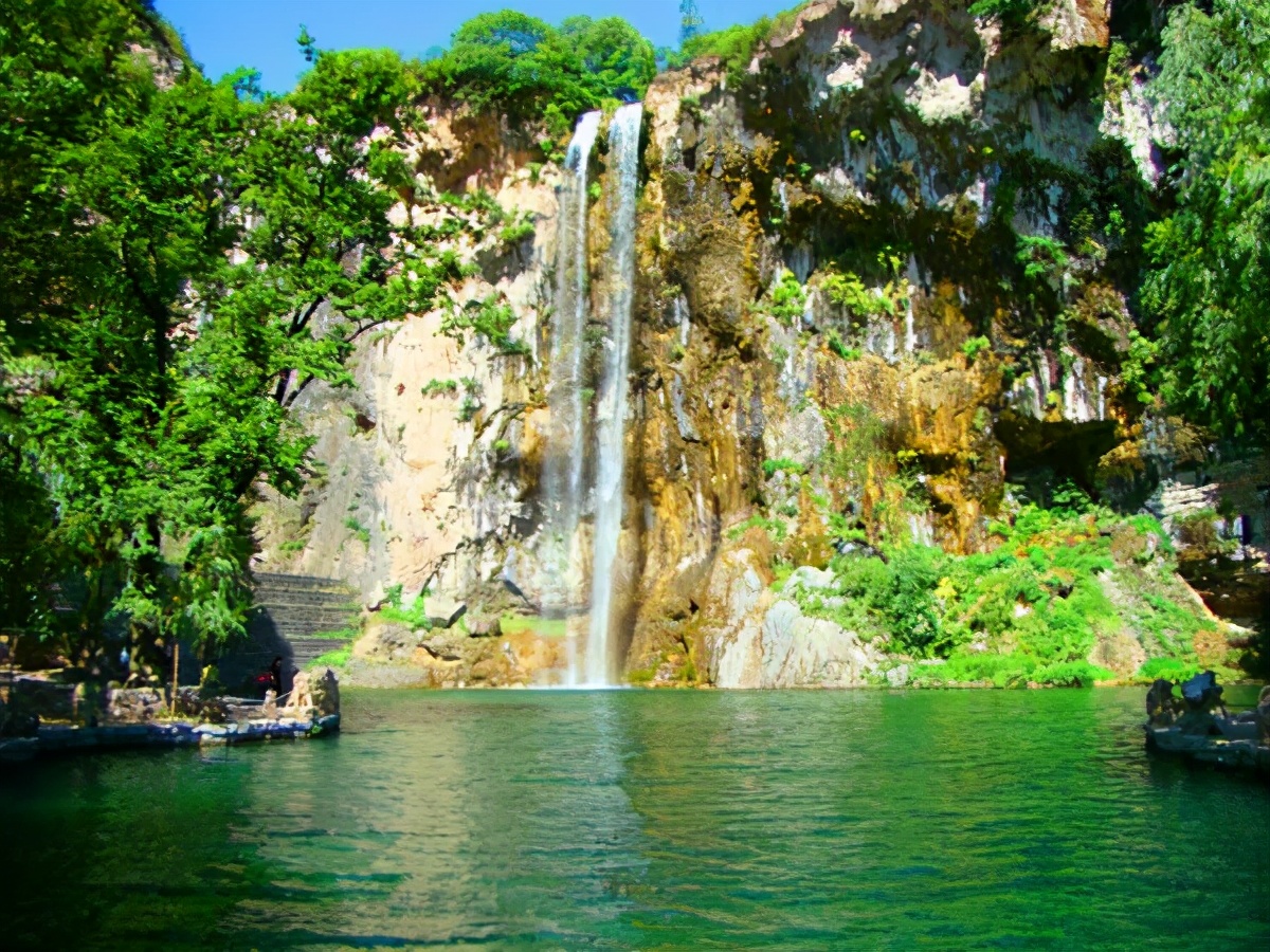 石家庄沕沕水景区红色讲解,平山沕沕水景点路线