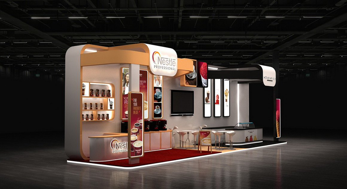 国外创意展台,国外创意展台设计效果图