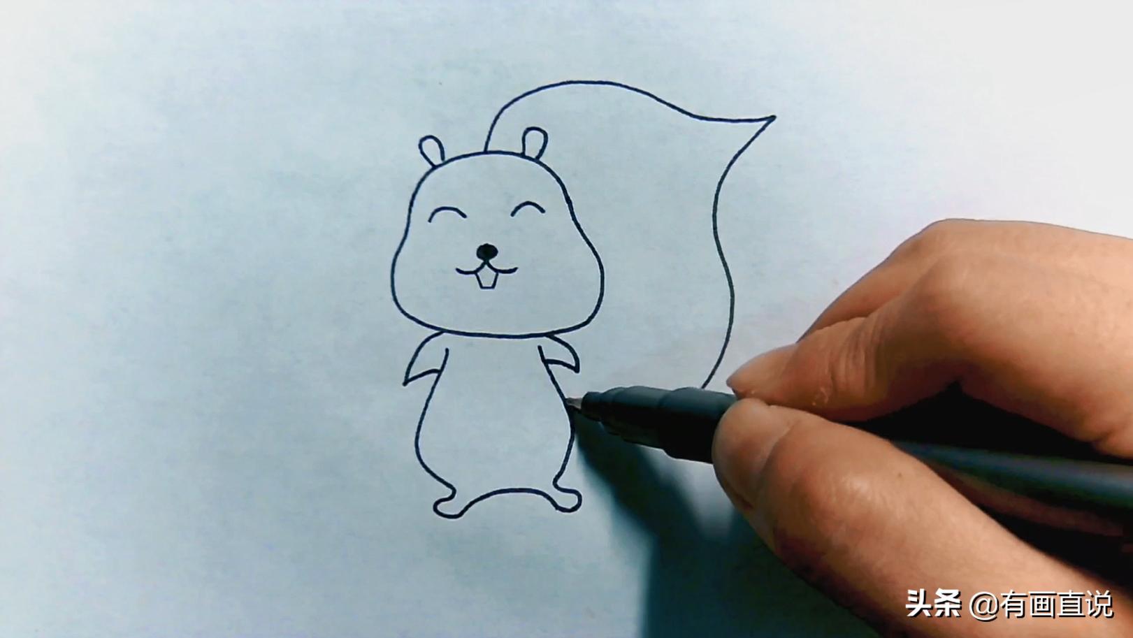 儿童画画教程3-6岁简笔画小公主,7-10岁儿童画画hellokitty简笔画