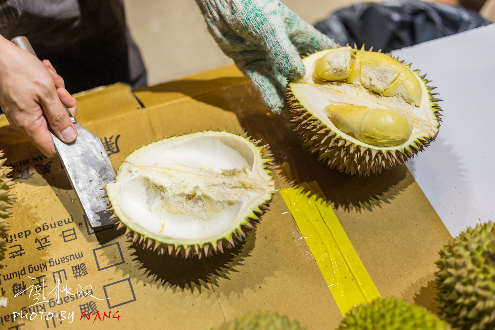 猫山王榴莲吃到爽,猫山王榴莲吃到心疼