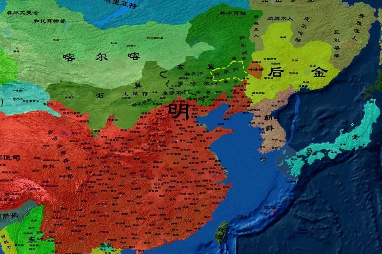 努尔哈赤决战开原,努尔哈赤开原