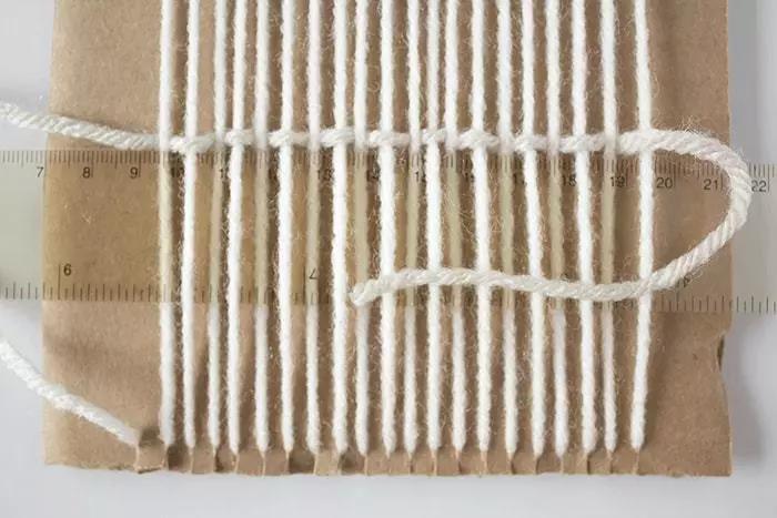 毛线装饰编织教程全过程,毛线编织小饰品简单入门教程