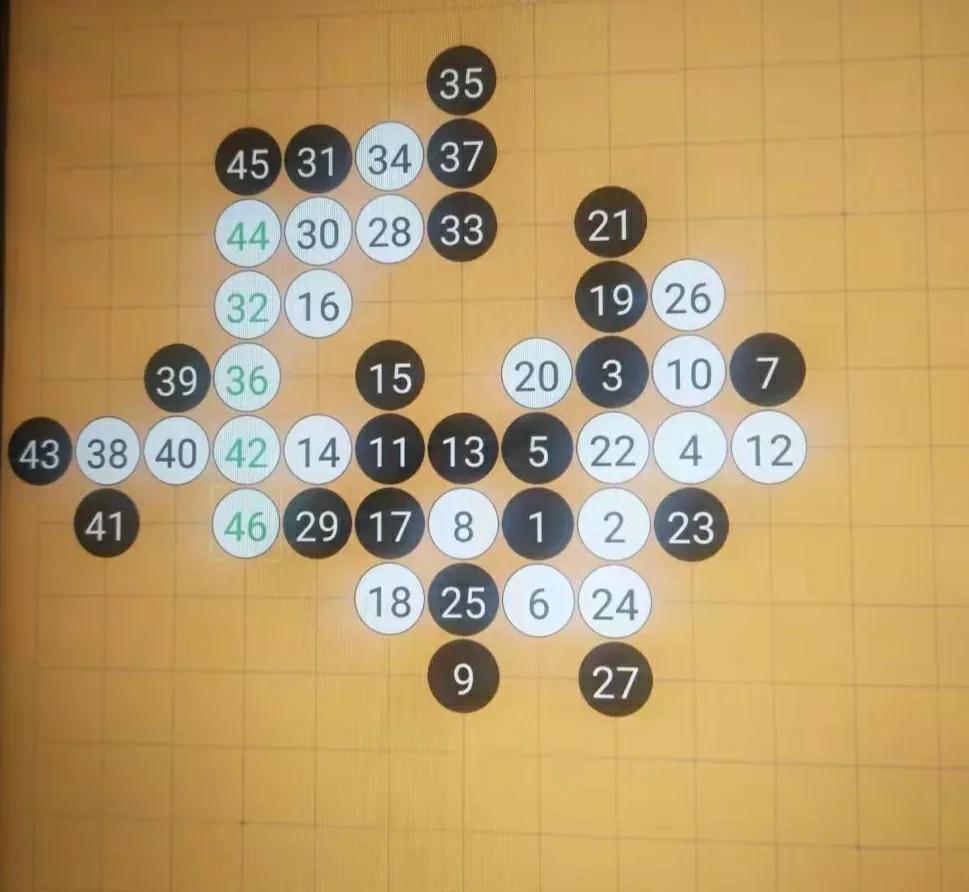 五子棋花月开局详细棋谱,五子棋残月兰志仁