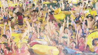 重庆玛雅海滩水公园营业时间,玛雅海滩水公园冰爽开园