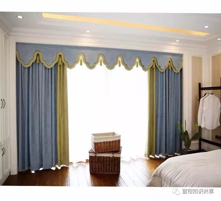 新中式25公分的帘头造型,新中式帘头尺寸