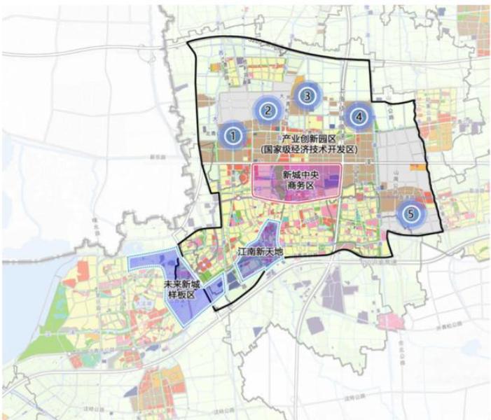 青浦城区的光芒常常被大虹桥掩盖,但它在上海市郊区中明显占优势