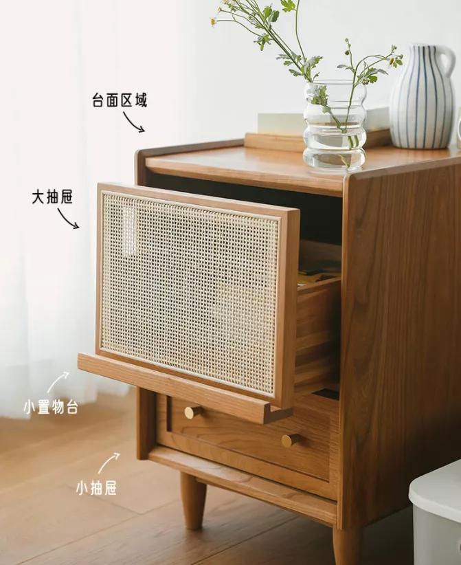 扔掉鸡肋床头柜,扔掉床头柜空间立马变大