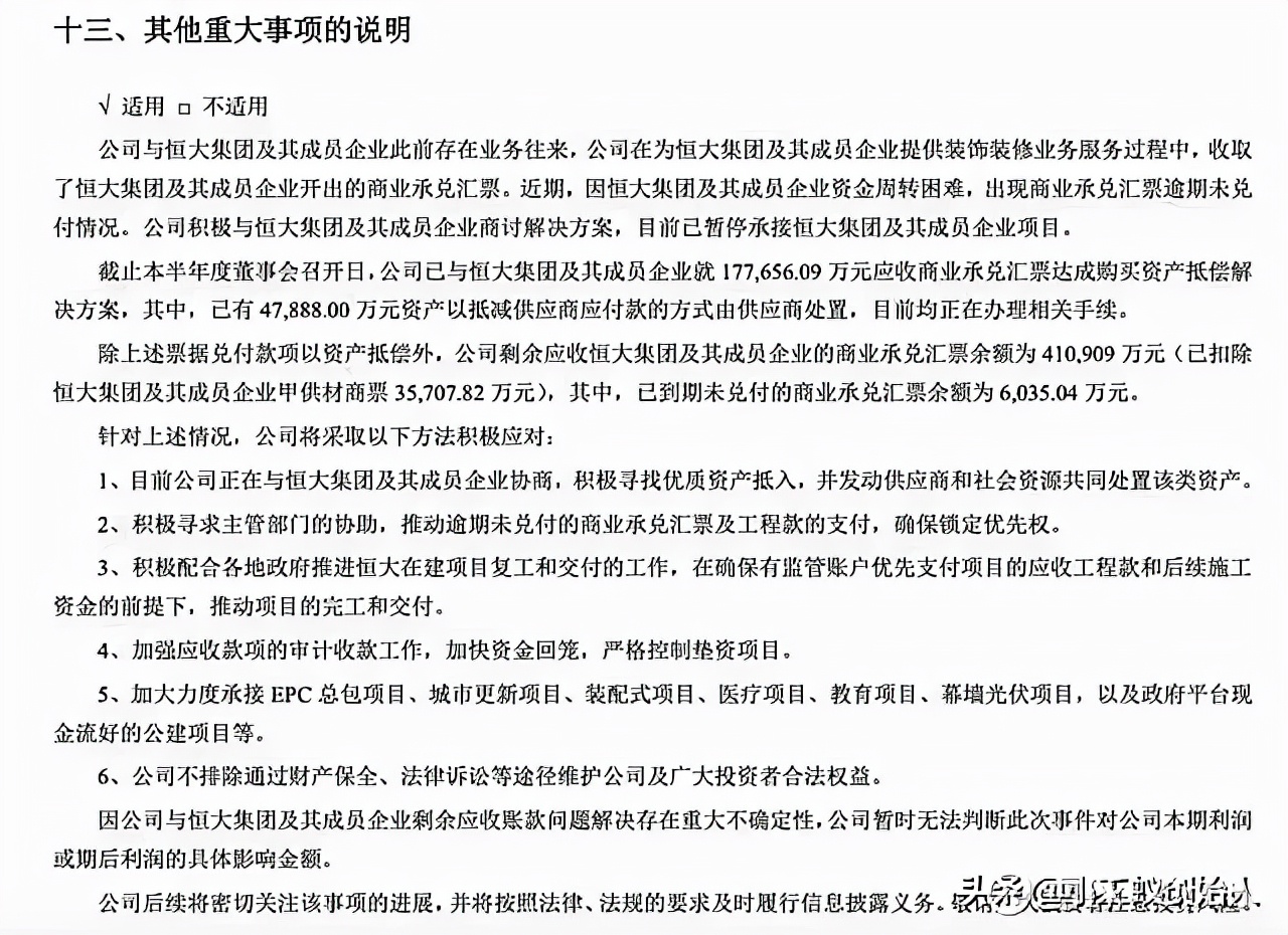 恒大以房抵债最多50万,恒大商票以房抵债作废