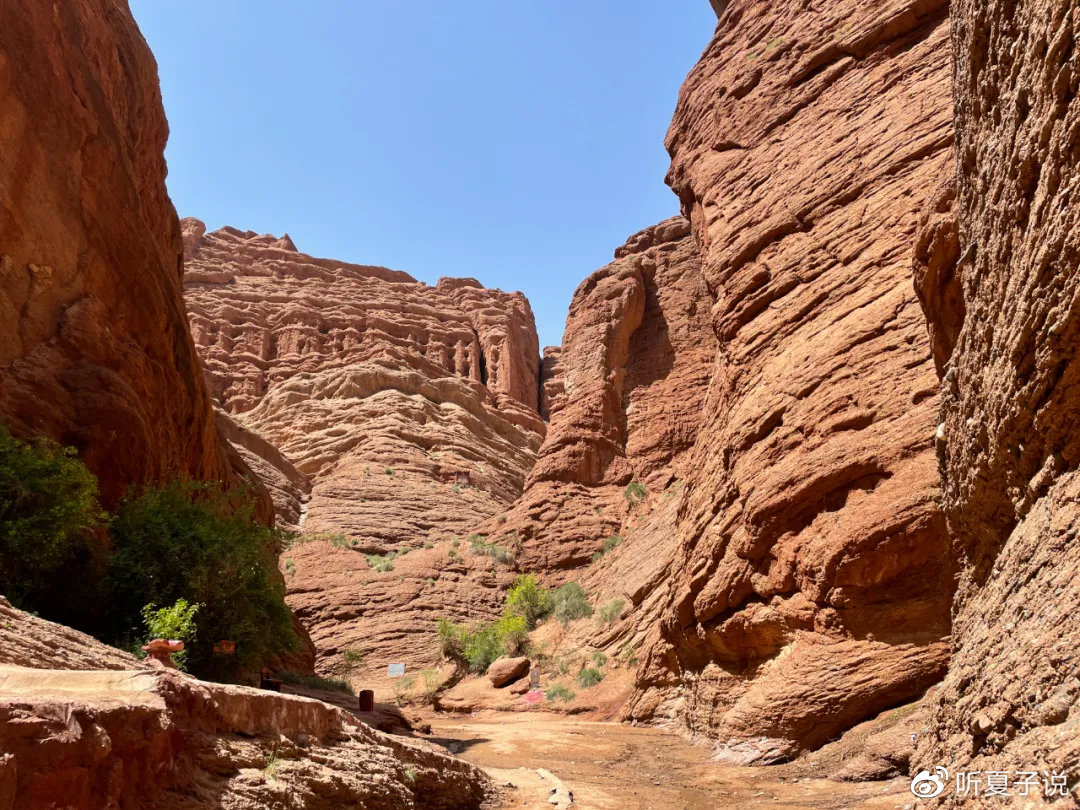 新疆库车之最,库车神秘峡谷风景