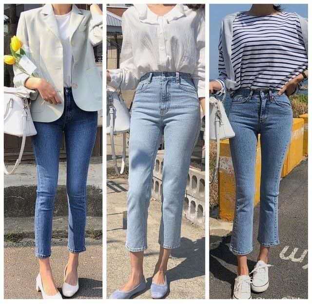 牛仔裤的24种穿搭,牛仔裤的4款搭配让你简单又时尚