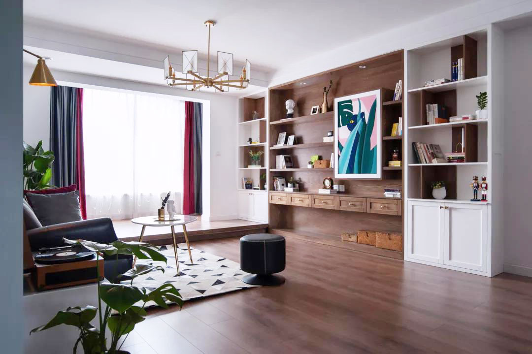 新房客厅电视柜设计,新房子装修风格电视柜