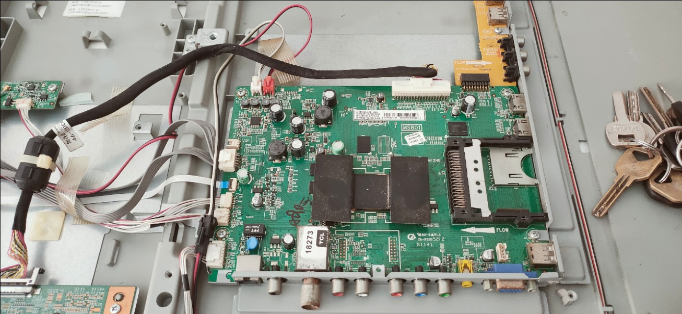 tcll43e5390a拆机,tcl电视l42f2590e拆机图片