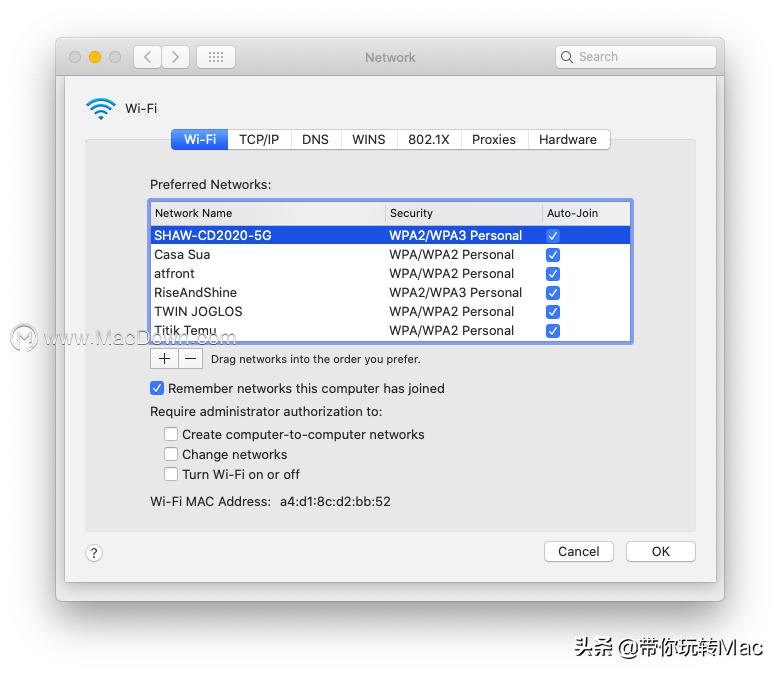 mac电脑怎么设置让wifi更快,macwifi详细设置