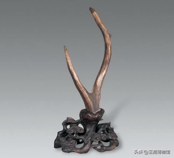 巧夺天工，其貌不扬的角，竟然能如此之美，30件鹿角犀角*物文**鉴赏