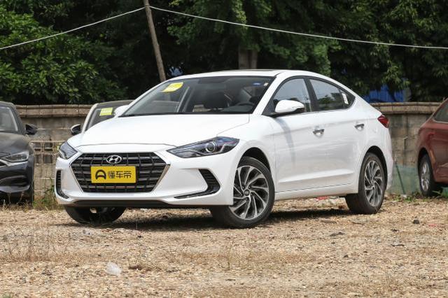 北京现代领动16年高配活力橙,现代领动高配